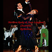 Matthew Rooke & Anna Longmore DanceSport Photo Australia