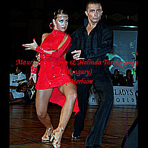 Maurizio Vescovo & Melinda Torokgyorgy DanceSport Photo Hungary