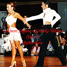 Yukinori Sugano & Naoko Tokiwa DanceSport Photo Japan