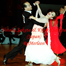 Yutaka Sakata & Kiyoko Sakata DanceSport Photo Japan