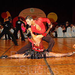 Wang Ji & Wang Ying Bin China Dance Sport Photo