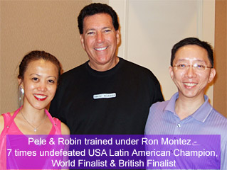 Robin & Pele coached by Ron Montez