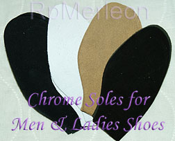 Chrome Soles pair For Ladies & Men Dance Shoes